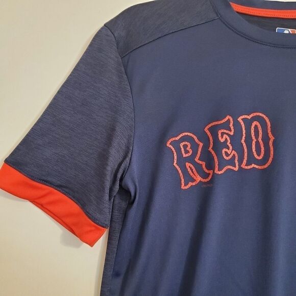 MLB Red Sox Size S - mesh wordmark t-shirt - Picture 4 of 4